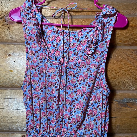 Free People 100% cotton FLORAL Dress - Picture 10 of 15